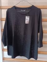 NEU Roses & Angels Shirt 3/4 Arm schwarz Glitzer Gr. L XL 44 46 Dresden - Räcknitz/Zschertnitz Vorschau