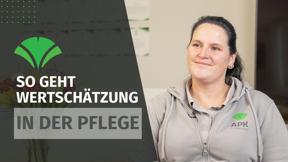 Ich liebe meinen Job als Pflegefachkraft bei APK in Hennigsdorf