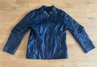 Lederjacke für coole Jungs Gr. 140 schwarz Brandenburg - Bernau Vorschau