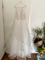 Brautkleid mit floralen Stickereien in offwhite Nordrhein-Westfalen - Moers Vorschau