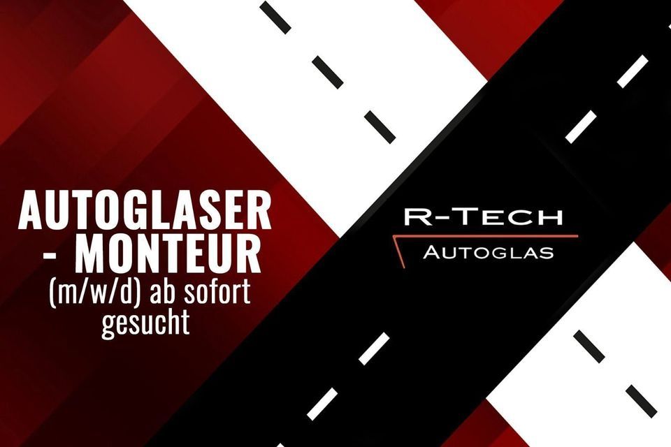 Autoglaser / Fahrzeugglaser (m/w/d) - 3300 € Gehalt und mehr in Heidelberg