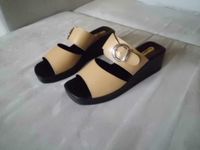 Sandale Sandalette beige leicht  6 cm Sohle Nordrhein-Westfalen - Arnsberg Vorschau