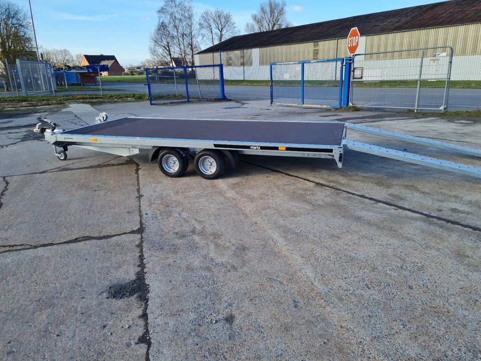 Martz Autoanhänger Autotrailer Plattform 4,06m x 2,11m_2,7t⭐NEU⭐ in Hamm