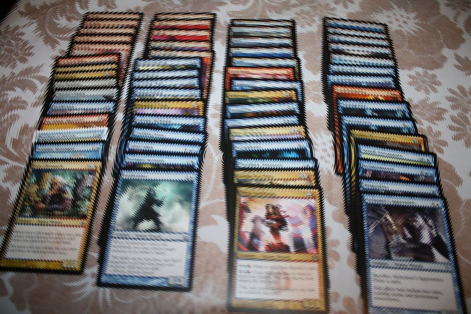 Magic blau-rotes Wizards-Deck * Zauberer * viele Multicolor-Spell in Winterburg