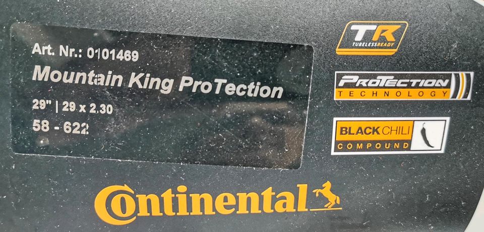 2 Continental Mountain King ProTection Reifen  Größe 29 x 2. 3 in Borgentreich