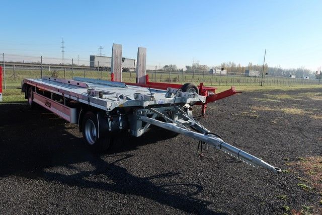 Fliegl ZPS 200 Kombi Fahrzeug Container+Tieflader in Hagenow