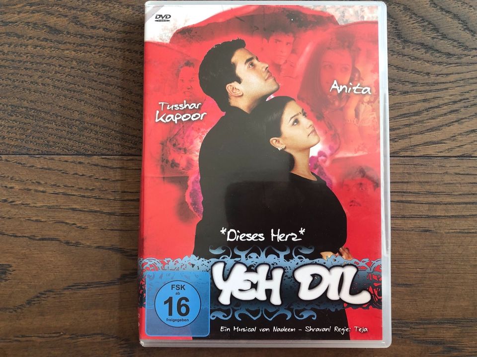 Bollywood - Yeh Dil - Dieses Herz mit Tusshar Kappor u. Anita in Nahe