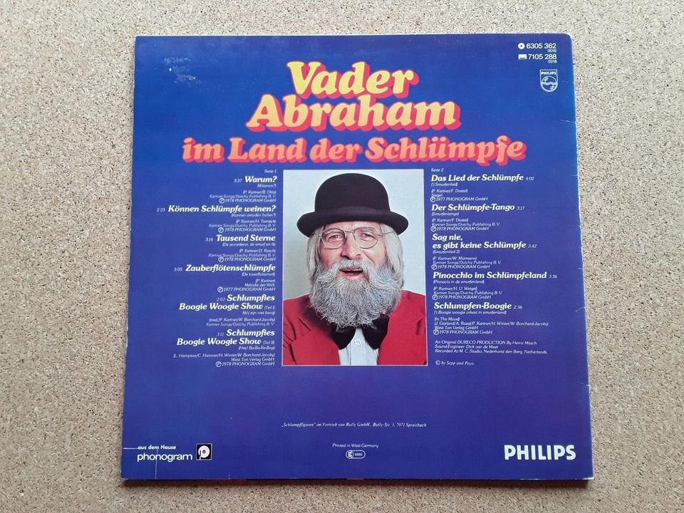 Lp Vader Abraham, im Land der Schlümpfe in Kleinblittersdorf