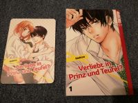 Verliebt in Prinz und Teufel 1 + Postkarte Manga Makino Bayern - Stadtbergen Vorschau