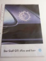 Suche VW Golf 2 Fire&Ice Prospekt Produktinformation Thüringen - Bad Blankenburg Vorschau