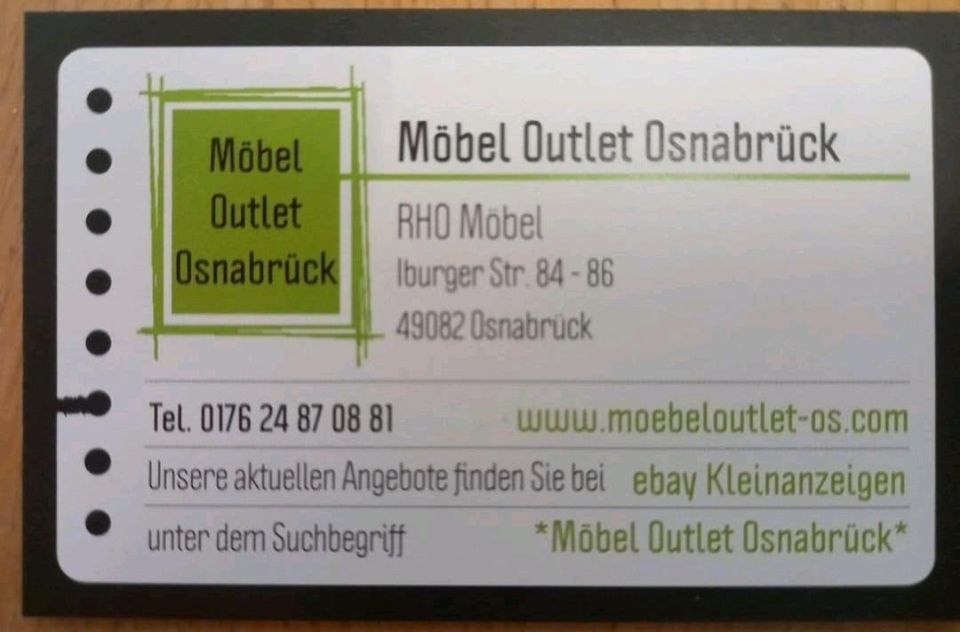 Bett Boxspringbett 140x200 cm samt *Möbel Outlet Osnabrück* in Osnabrück