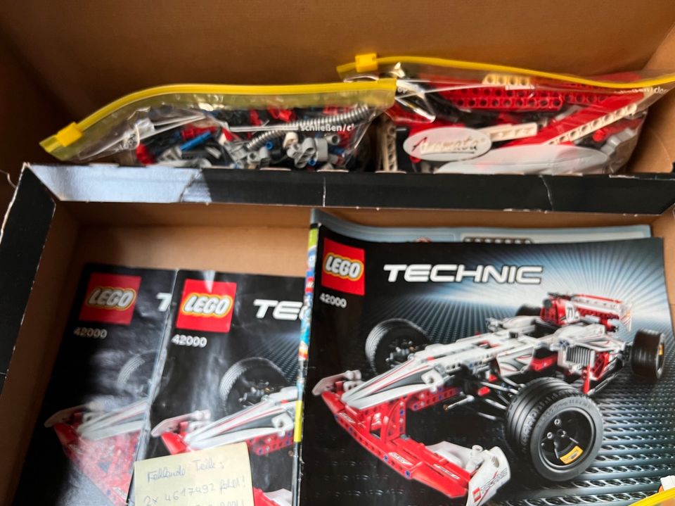 Lego Technic 42000 Formel 1 - Grand Prix Racer/Fahrzeug in Rheinsberg