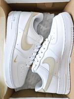 Nike Air Force 1 07, White/Rattan, Weiß, Beige, Gold, 40 Hessen - Kassel Vorschau