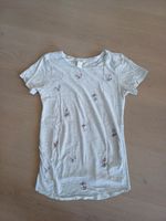 Umstandsshirt H&M Mama Gr. XS grau/bestickte Blumen Bayern - Tapfheim Vorschau