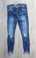 • Röhrenjeans mit Fransen von Zara in Größe 38 Hessen - Usingen Vorschau