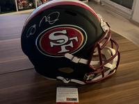 Joe Montana Matte black replica full size Helm,SF 49ers Brandenburg - Glienicke/Nordbahn Vorschau
