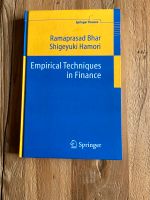 Empirical Techniques in Finance Brandenburg - Wandlitz Vorschau