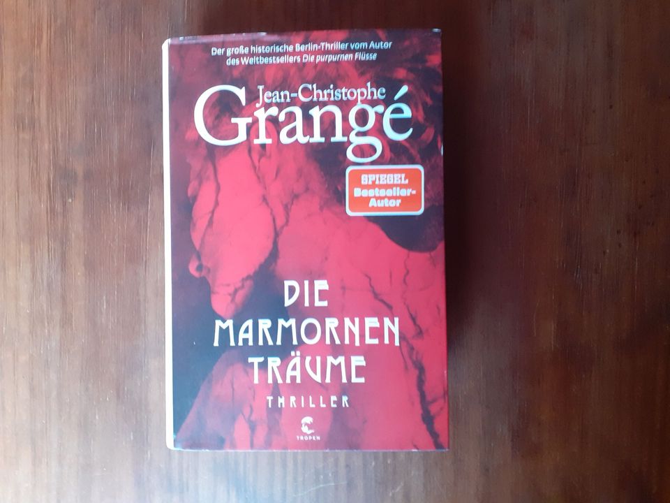 Jean-Christophe Grangé- Die marmornen Träume Thriller  neu in Vechta