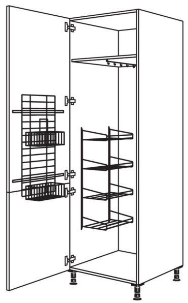 NOBILIA BESEN-/ GERÄTESCHRANK Inneneinteilung Orga Sytem in Böblingen