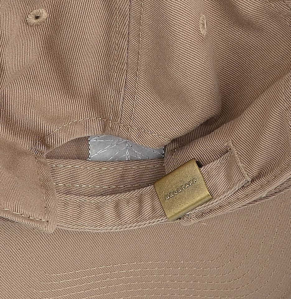 BELSTAFF UNION ROYAL ENFIELD CAP BAUMWOLLE KHAKI SAND NEU in Bielefeld