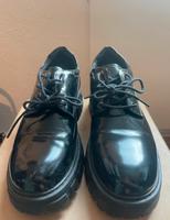 Schwarze Schuhe in Lackoptik Niedersachsen - Georgsmarienhütte Vorschau