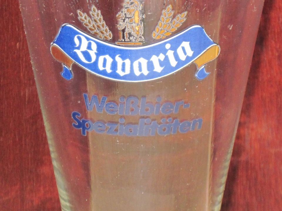 4x Bavaria Weißbier Glas Serie Königsee 0,5 Liter o. Eichstrich in Plaidt