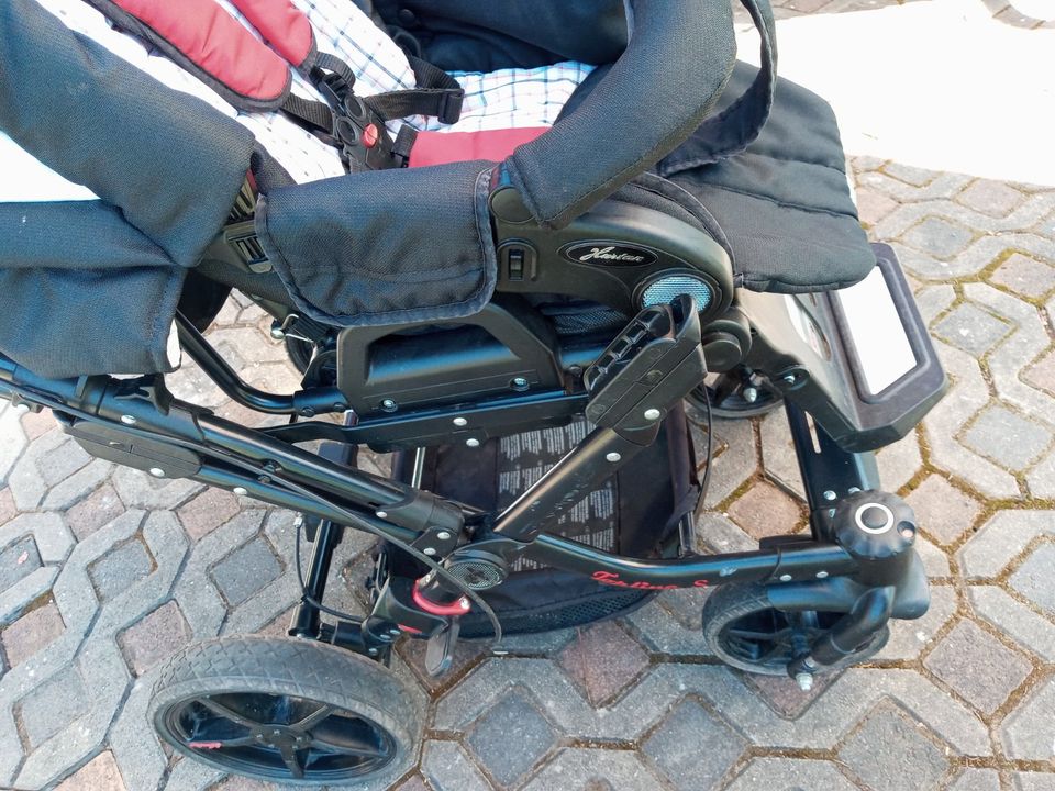 Kinderwagen Hartan Topline S + viel Zubehör in Harth-Pöllnitz