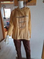 Italy Shirt Bluse Hoodie Gr. 40 42 in gelb, Pailletten Baden-Württemberg - Amstetten Vorschau