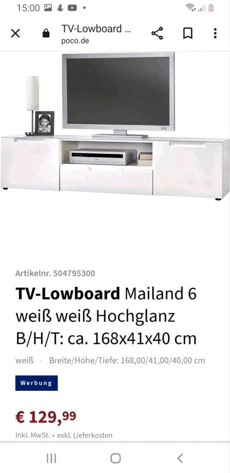 TV Lowboard in Hardt (Westerwald)