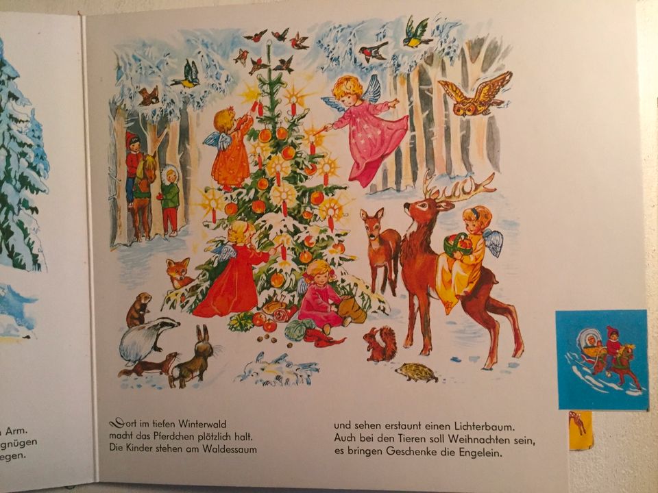 Buch Weihnachten Vorlesen Pestalozzi Vintage 60er 70er 80er Hippi in Gallmersgarten