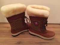 UGG Australia Stiefel Leder RAR Braun Lammfell Gr38 Brandenburg - Falkenberg/Elster Vorschau