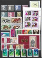 Briefmarken DDR 1970 Postfrisch von DPS* inkl. Versand Baden-Württemberg - Illingen Vorschau