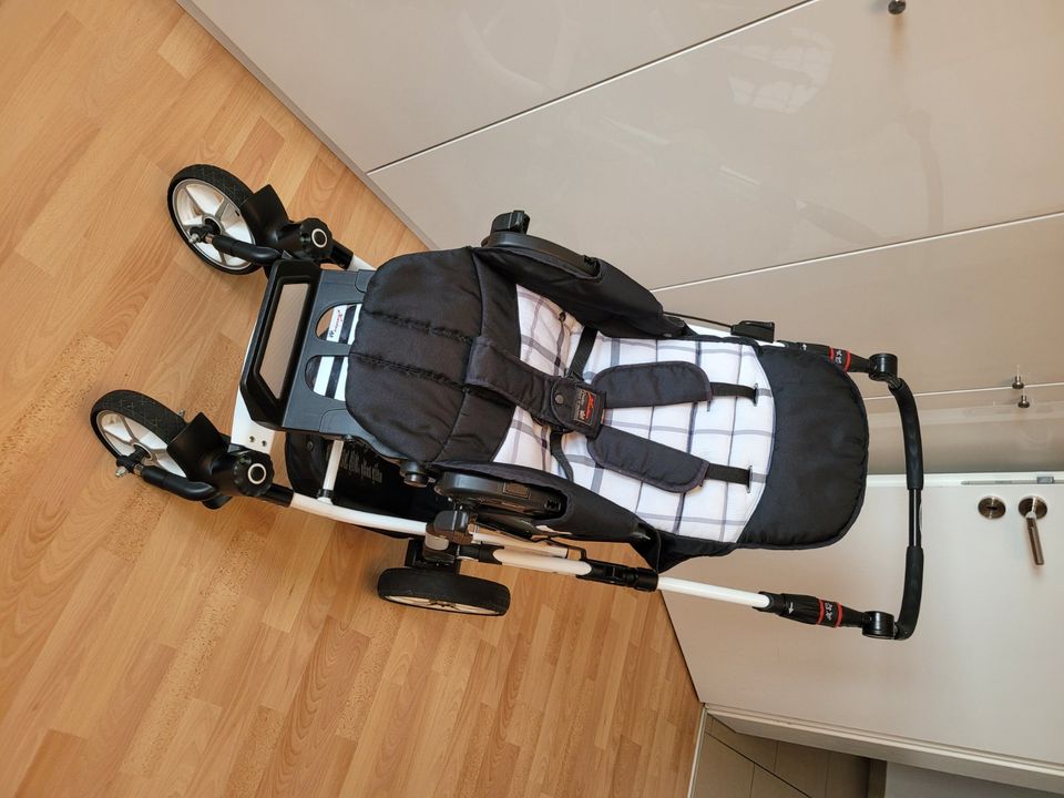 Hartan Kinderwagen Topline S Burberry Edition mit viel Zubehör in Solms