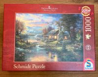 Schmidt Puzzle Thomas Kinkade „Im Naturparadies“ 1000 Teile Baden-Württemberg - Weilheim an der Teck Vorschau