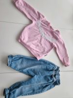 Baby set 86 jeans +Pulli rosa Rheinland-Pfalz - Mutterstadt Vorschau