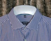 Eterna Comfort Fit Hemd blau-weiß kariert Gr.43 / 17 Niedersachsen - Jesteburg Vorschau