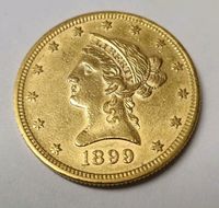 USA 10 Dollar 1899 Gold Goldmünze Barren Baden-Württemberg - Horb am Neckar Vorschau