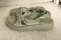 Inuovo Sandalen Gr.38 Salbei weiches Leder Baden-Württemberg - Reutlingen Vorschau