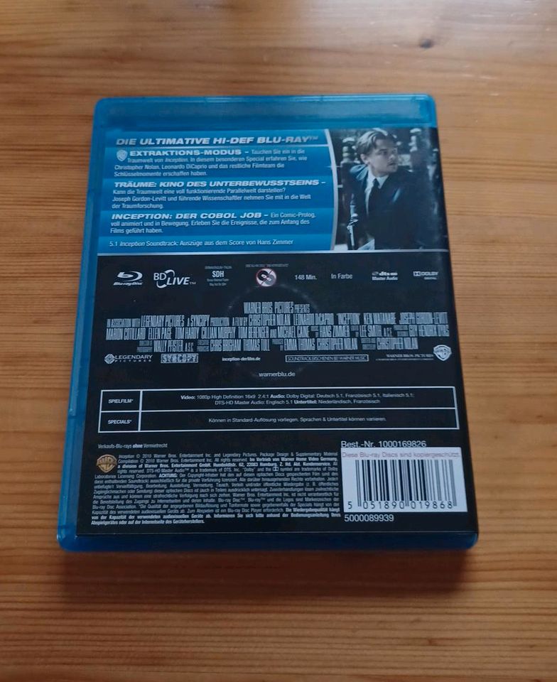 Inception - Blu-Ray - Leonardo DiCaprio in Peißenberg