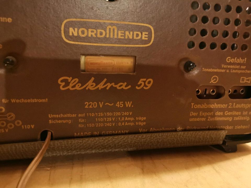Nordmende Radio Elektra 59 in Viersen