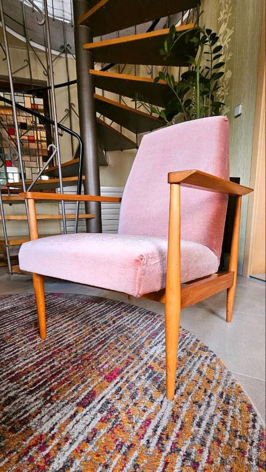 Mid-Century Armlehnstuhl Lounge Chair Sessel in Erfurt