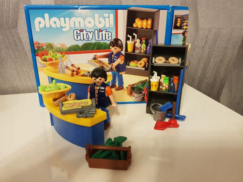 Playmobil Pferdestall zum Mitnehmen 5348 plus Kiosk 9457 in Eisenach