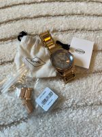 Fossil Uhr Mode Blogger Armbanduhr neu Damen Rosé Gold accessoire Bayern - Kahl am Main Vorschau