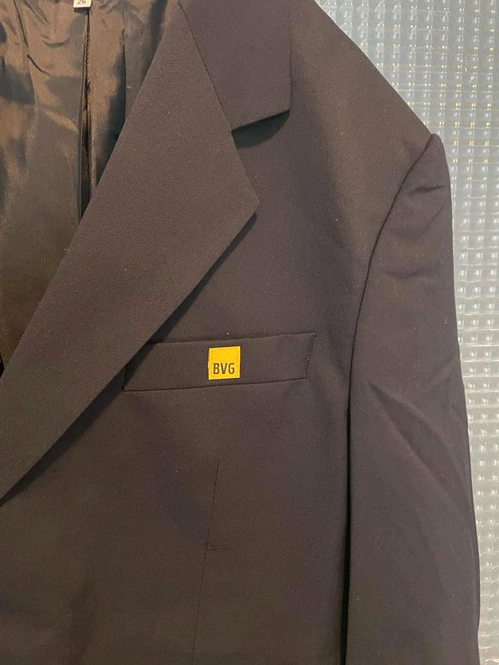 NEU BVG Jacke Sakko Marinblau XL 26 in Berlin