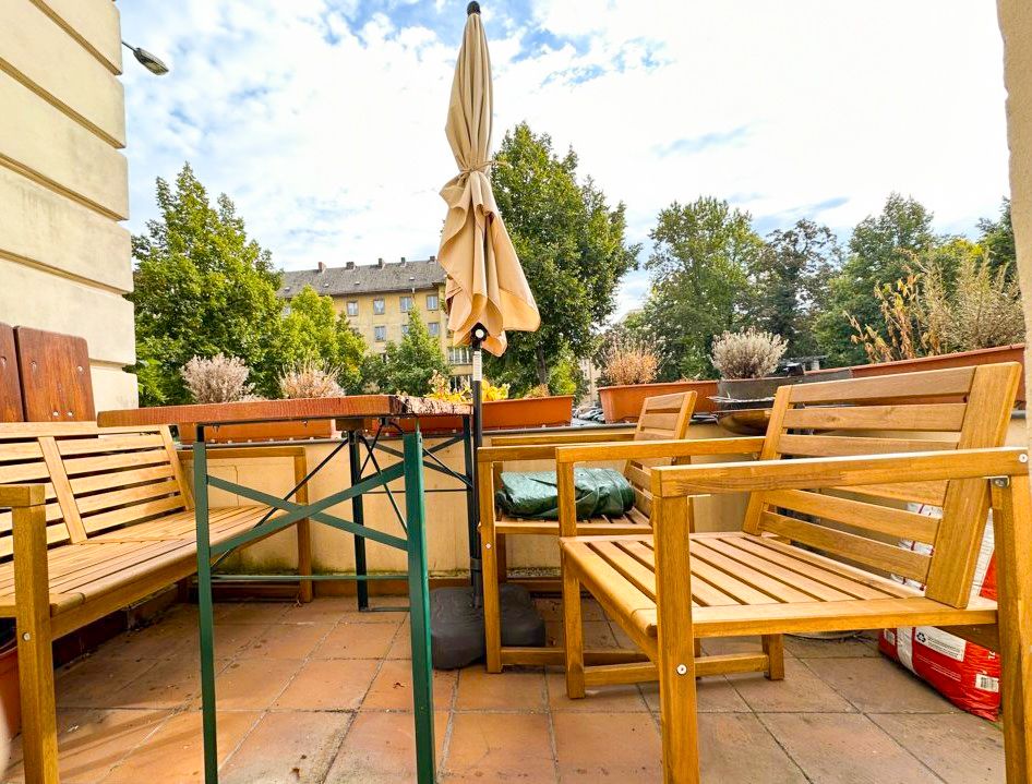 **JUWEL in der Südvorstadt** 2 Zimmer | Parkett | Terrasse | Garten in Leipzig