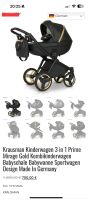 Krausman Kinderwagen 3 in 1 Prime Mirage Gold Bayern - Mühldorf a.Inn Vorschau