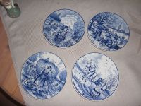 vier Wandteller Royal Goedewarden Blue Delft Holland Nordrhein-Westfalen - Euskirchen Vorschau