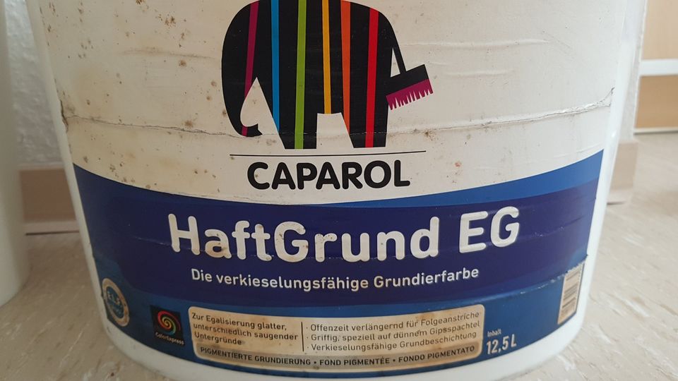 12,5 Liter Caparol Haftgrund EG gebraucht in Neuhaus a.d. Pegnitz