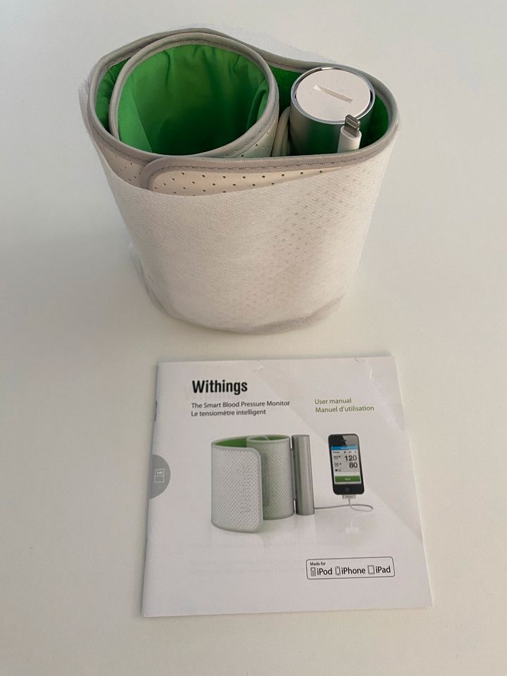 Withings Blutdruckmessgerät für iPhone mit Lightning in Nürnberg (Mittelfr)