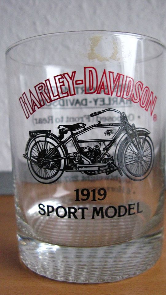 Harley Davidson Glas und Becher von Sturgis Harley Davidson  Rall in Wilhelmshaven